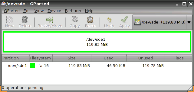 Muokattavan osion valitseminen