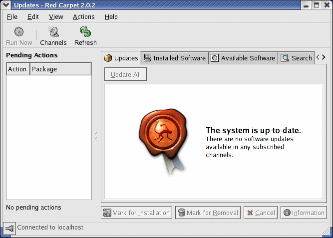 Red Carpet, päivitys on valmis