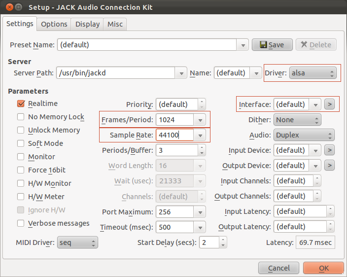 JACK Audio Connection Kit Linux.fi