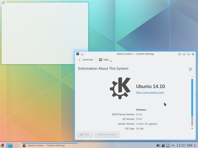 Tiedosto:Kubuntu 14.10 KDE Plasma 5.1.0 työpöytä.png