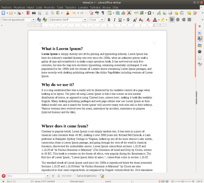 Tiedosto:LibreOffice-Writer.png