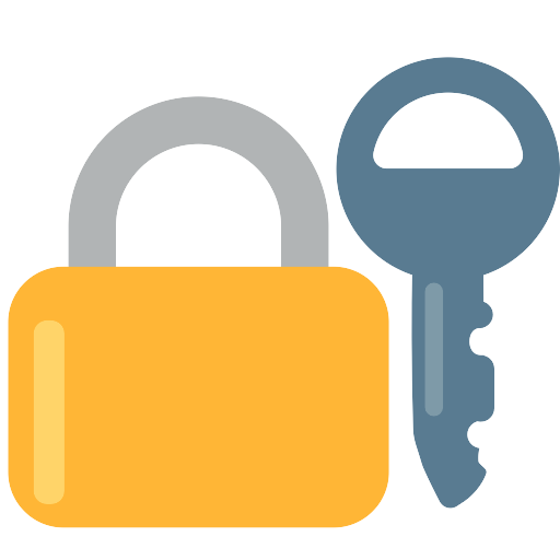 Tiedosto:Fxemoji u1F510.svg