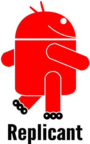 Tiedosto:Replicant logo alpha.svg