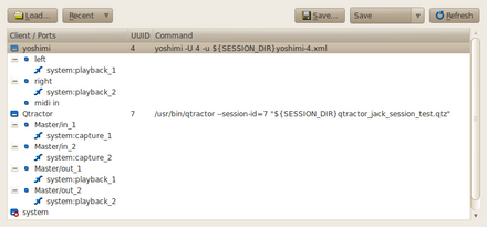 Claudian avulla on ladattu muutaman syntetisaattorin, rumpukoneen ja sekvensserin sessio.